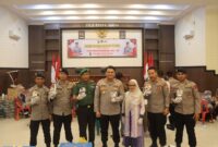 Polres Aceh Timur Kumpulkan 88 Kantong Darah