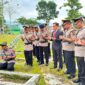Kapolres Kerinci Pimpin Ziarah Sambut Hari Bhayangkara
