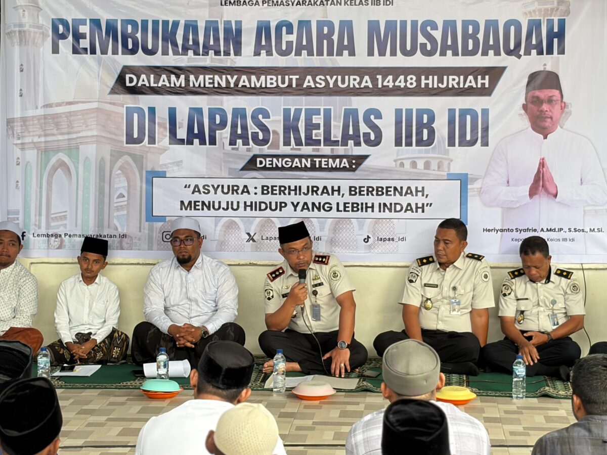 Lapas Idi Gelar Musabaqah Warga Binaan Sambut Asyura