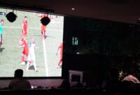TNI dan Warga Jambi Bersatu Lewat Nobar Piala Dunia 2026