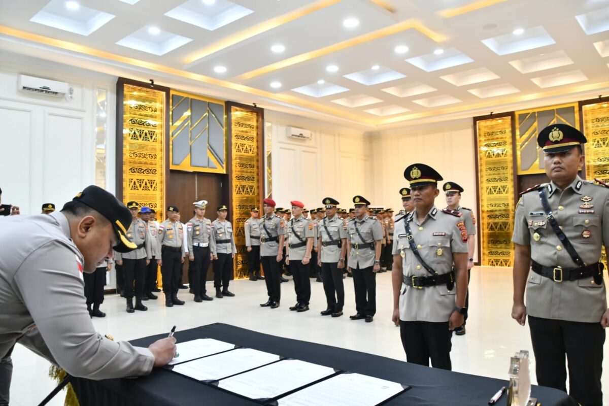 Empat Jabatan Strategis Polres Aceh Timur Berganti