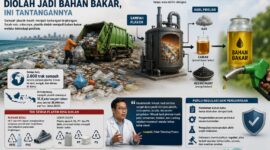 Sampah Plastik Diolah Jadi Bahan Bakar, Ini Tantangannya