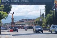 Kondisi Traffic Light di Kota Sungai Penuh yang tidak berfungsi Bertahun-tahun