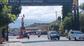 Kondisi Traffic Light di Kota Sungai Penuh yang tidak berfungsi Bertahun-tahun