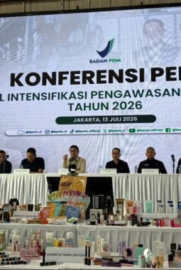 BPOM Temukan 14 Kosmetik Berbahaya