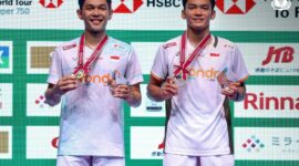 Fajar Alfian/Muhammad Shohibul Fikri juara Japan Open 2026 setelah mengalahkan Kim Won Ho/Seo Seung Jae 21-19, 21-17 di final Super 750 T