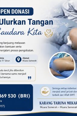 Donasi Bantu Muhammad Farlan Lawan Tumor Tulang