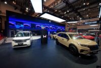 Booth Honda bertema "Culture. Evolved." pada ajang GAIKINDO Indonesia International Auto Show (GIIAS) 2026 di ICE BSD City, Tangerang (Foto: Honda Indonesia)