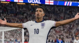 Jude Bellingham mencetak tujuh gol di Piala Dunia 2026 dan memecahkan rekor gol Inggris dalam satu edisi turnamen besar setelah mengalahkan Prancis 6-4.
