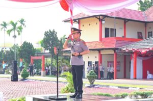 Kapolda Jambi Irjen Pol Krisno H. Siregar membuka Pendidikan Pembentukan Bintara Polri Berkemampuan SPKT di SPN Polda Jambi yang diikuti 46 siswa selama lima bulan.