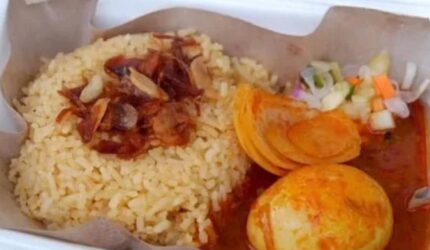 nasi samin kuah khas melayu banjar kabupaten inhil (Foto : internet)