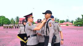Kapolda Jambi Irjen Pol Krisno H. Siregar membuka Pendidikan Pembentukan Bintara Polri Berkemampuan SPKT di SPN Polda Jambi yang diikuti 46 siswa selama lima bulan.