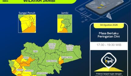 foto humas BMKG Depati Parbo Kerinci