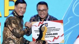 Sungai Penuh meraih Terbaik II akses layanan pendidikan Regional Sumatera 2026 dan mendapat insentif fiskal Rp1,5 miliar.