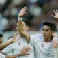 Pemain Garudayaksa FC,David Maulana saat merayakan golnya saat jumpa Java United di Stadion Jatidiri Semarang, Minggu 6 September 2026. (Foto: Garudayaksa FC)