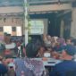 Warga Desa Pondok Agung antusias mengikuti sosialisasi penguatan kapasitas HAM untuk meningkatkan kesadaran dan pemahaman HAM.