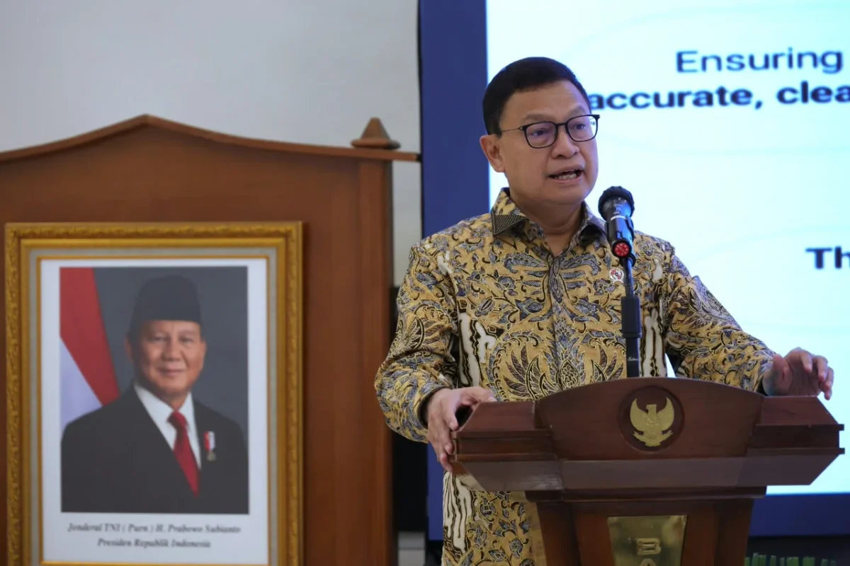 Kepala BPOM Taruna Ikrar saat memberikan keynote speech dalam Workshop Internasional Widyakarya Nasional Pangan dan Gizi (WNPG) XII di Bappenas, Jakarta, Kamis 10 September 2026 (Foto: BPOM)
