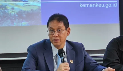 Dokumentasi. Menteri Keuangan Purbaya Yudhi Sadewa dalam kesempatan media briefing di Kantor Kemenkeu (Foto:RRI/Magdalena Krisnawati)