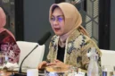 Deputi Kesetaraan Gender KemenPPPA, Amurwani Dwi Lestariningsih saat memberikan sambutan dalam agenda internal Kementerian PPPA di Jakarta Pusat (Foto: Dokumentasi/Humas Kementerian PPPA)
