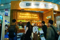 Salah satu booth di Trade Expo Indonesia (TEI) 2026. (Foto: Dokumentasi ACT! Project)